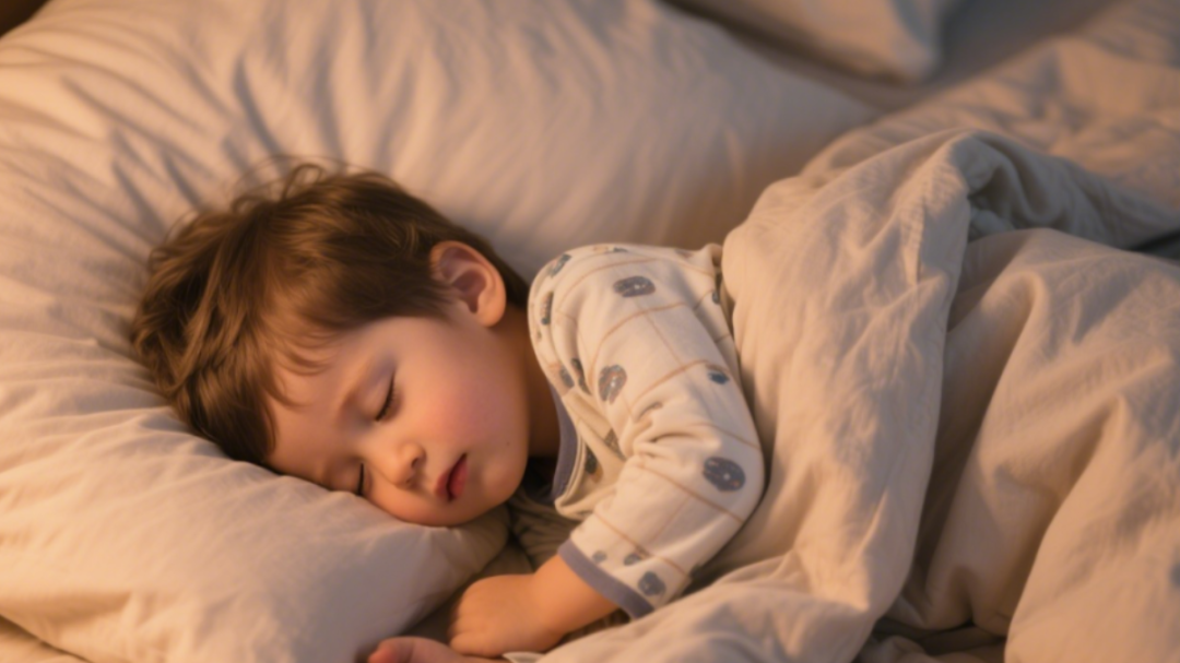 jimeng-2025-11-21-5957-把3岁的孩子放在床上，将孩子的身体转向一侧.png