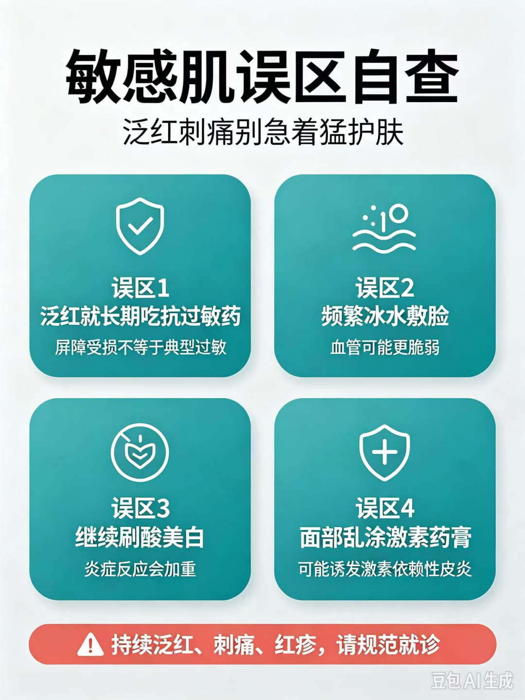 健康科普 | 秋季皮肤屏障受损、泛红敏感高发,科学修护指南